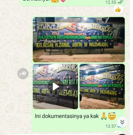 Pengiriman Papan Bunga Duka Pusakaratu Pusakanagara