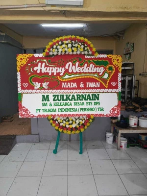 Papan Bunga di Pusakaratu Pusakanagara
